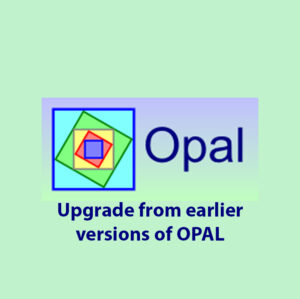 Upgrade from earlier versions of OPAL/OPALImage